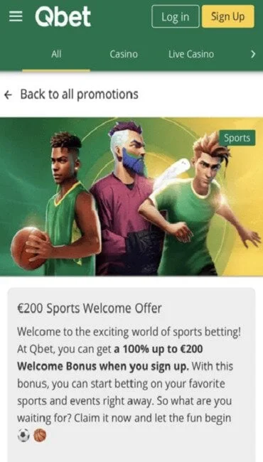 Qbet screenshot